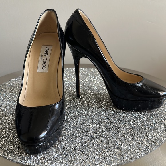 Jimmy Choo Cosmic Platform Pump - Picture 1 of 8